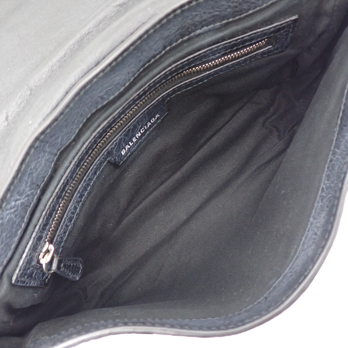 ルカゴールフラップバッグXS ラムスキン グレー 719082