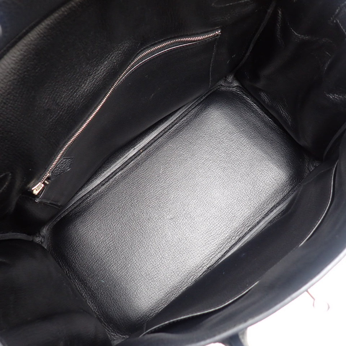 バーキン35 ヴァッシュリエジェ ブラック シルバー金具 □N刻印