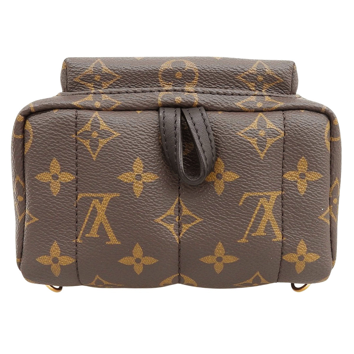 Monogram Palm Springs Backpack Mini, Monogram Canvas, Brown, M44873