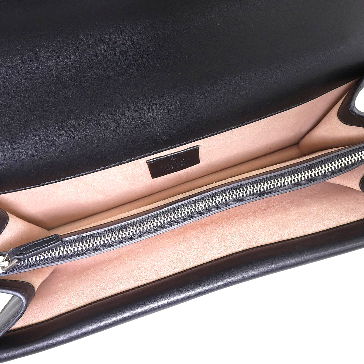 ディオニュソス スモールショルダーバッグ レザー ブラック 400249