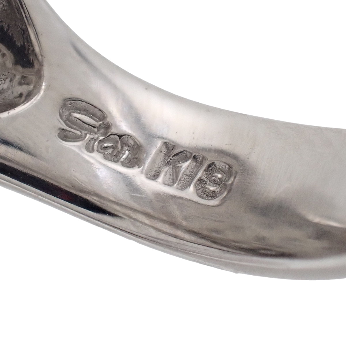 ハートリング ダイヤモンド D0.50 ホワイトゴールド K18WG 12(52)号 8.6g