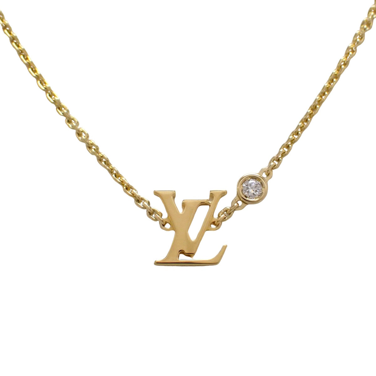 ペンダント イディール ブロッサム LV ダイヤモンド イエローゴールド K18YG 4.1g