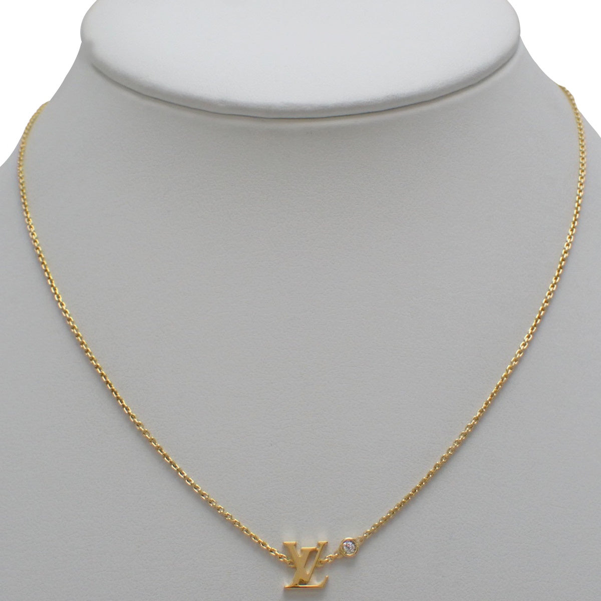 Pendant Idylle Blossom LV Diamonds Yellow Gold K18YG 4.1g