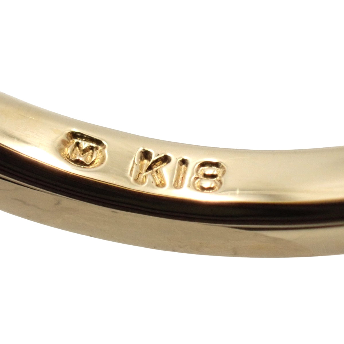 パール リング アコヤパール イエローゴールド K18YG 10(50)号 2.5g