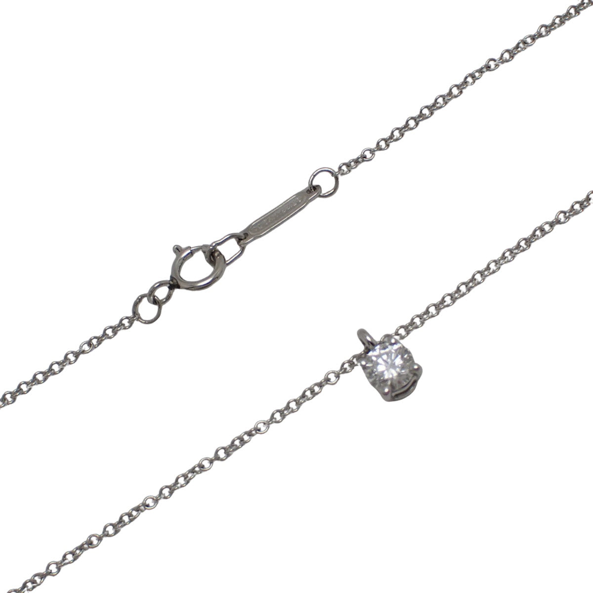 Solitaire Diamond Pendant Diamond Platinum Pt950 2.5g
