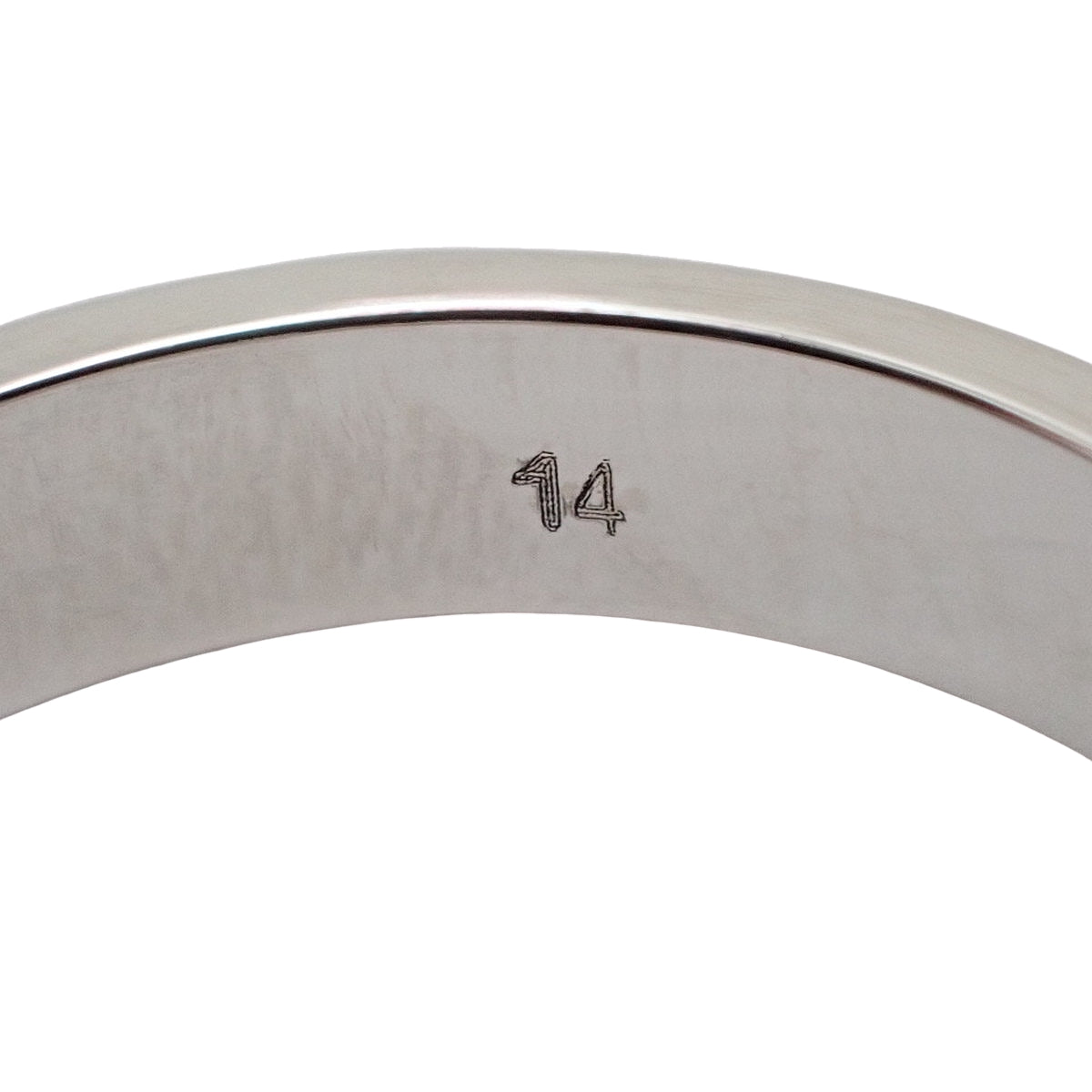 Icon Ring White Gold K18WG 14 3.7g
