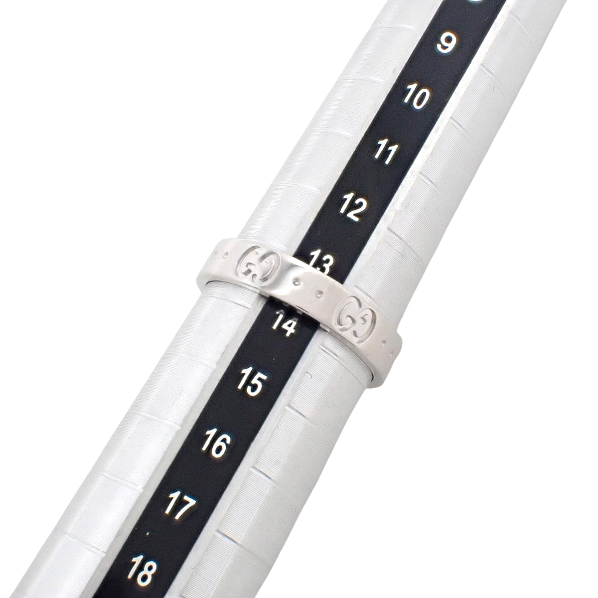 アイコンリング ホワイトゴールド K18WG 14 3.7g