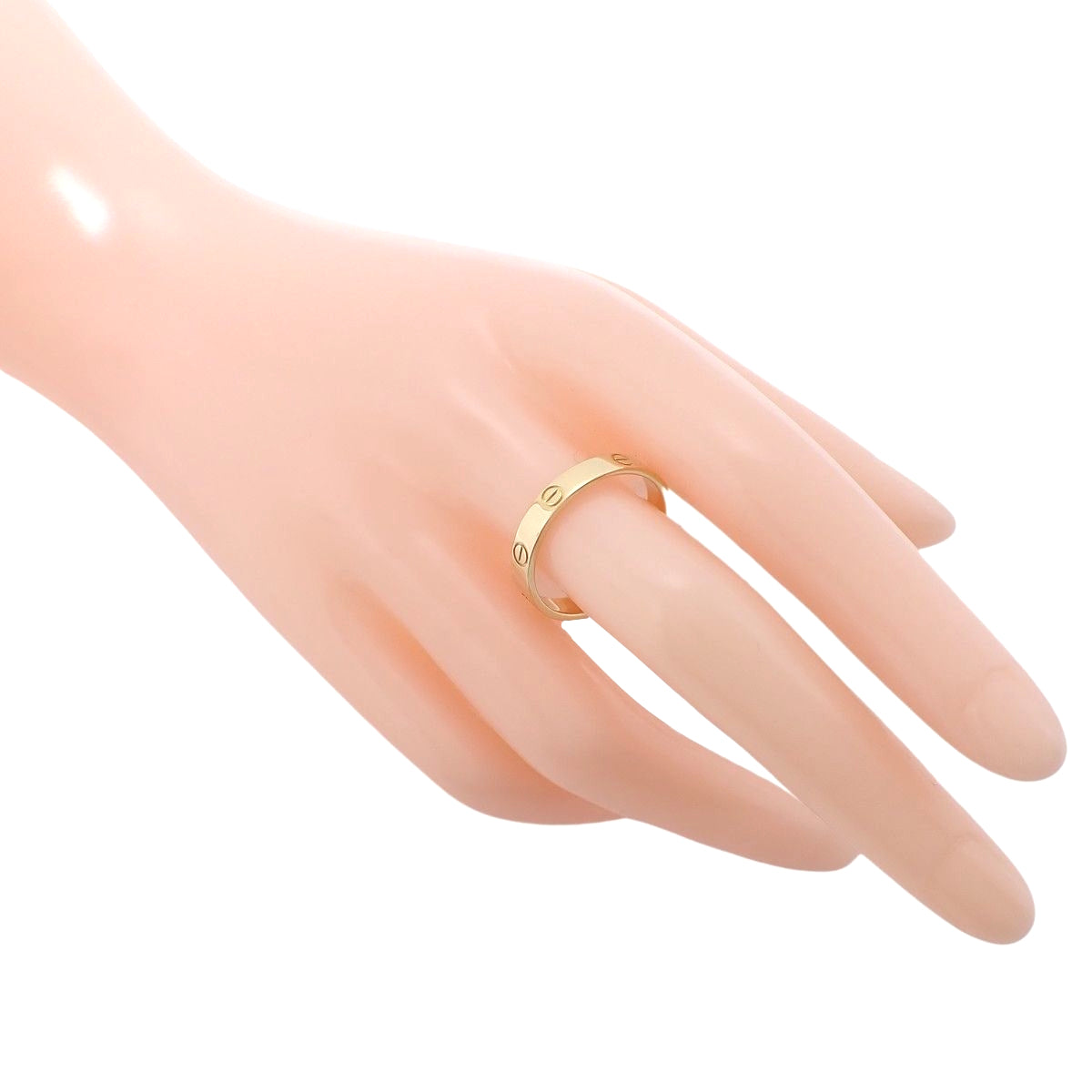 LOVE リング スモールモデル イエローゴールド K18YG 58 4.5g