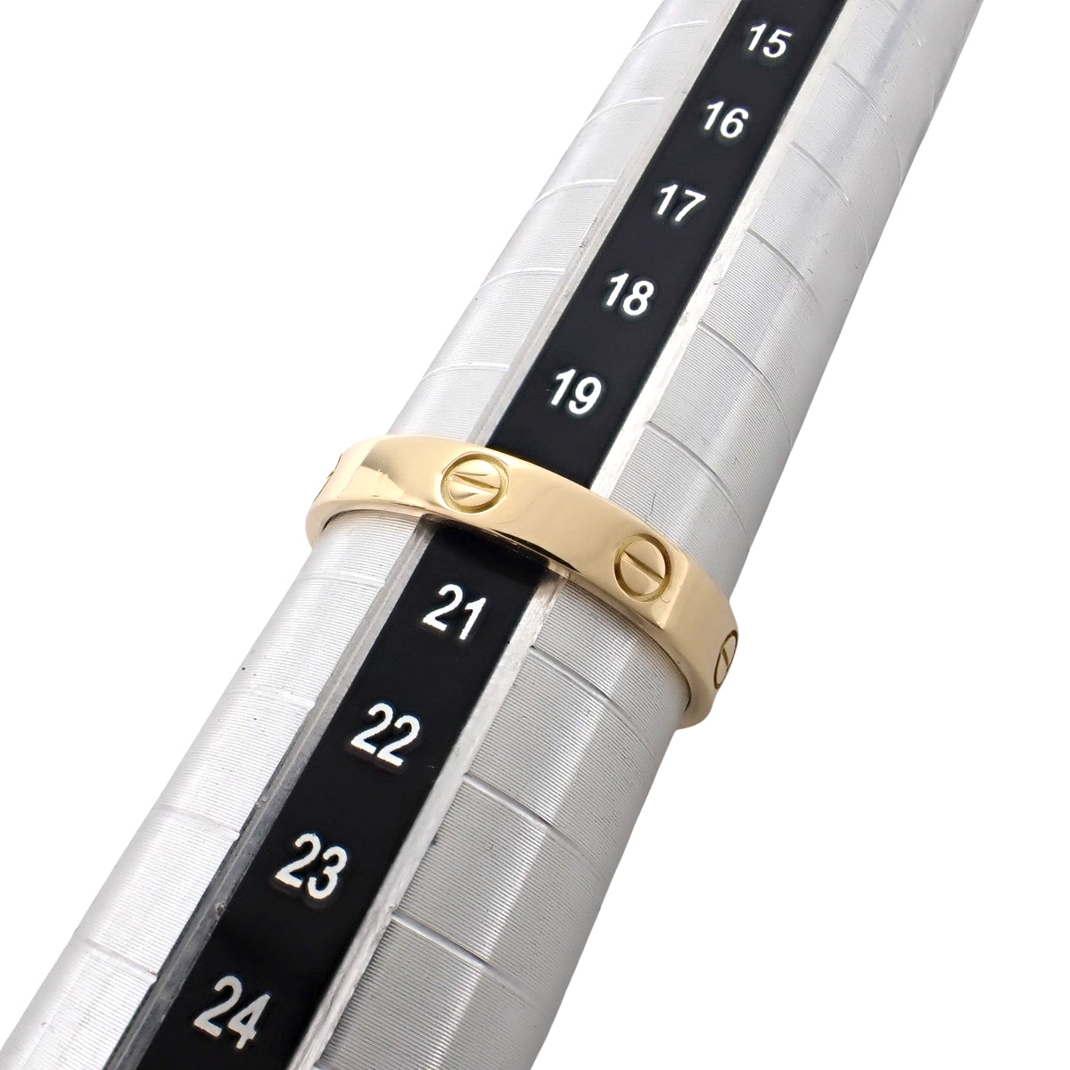 LOVE リング スモールモデル イエローゴールド K18YG 58 4.5g