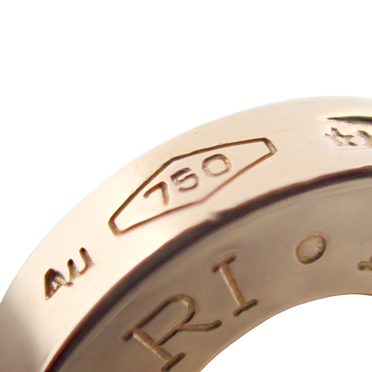 ビー・ゼロワン ネックレス ピンクゴールド K18PG ホワイトセラミック 12.3g