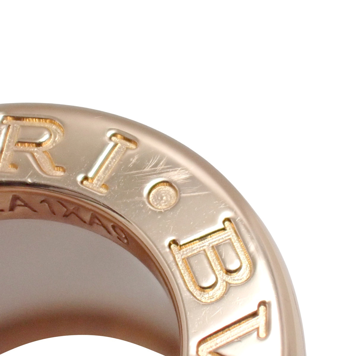 ビー・ゼロワン ネックレス ピンクゴールド K18PG ホワイトセラミック 12.3g