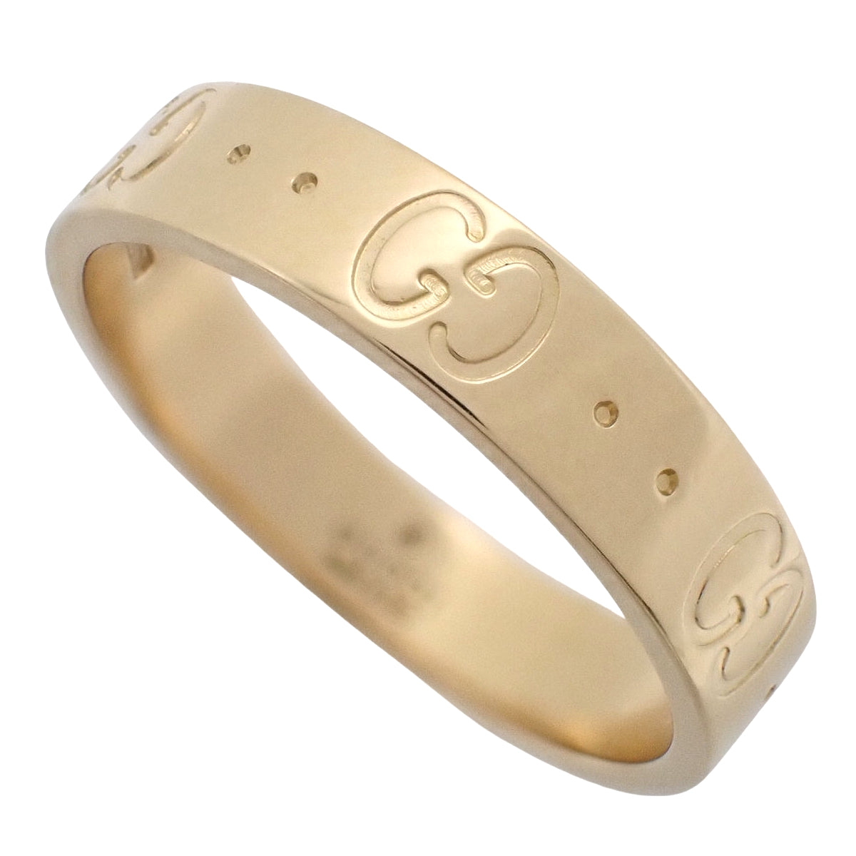 アイコンリング イエローゴールド K18YG 11 3.7g