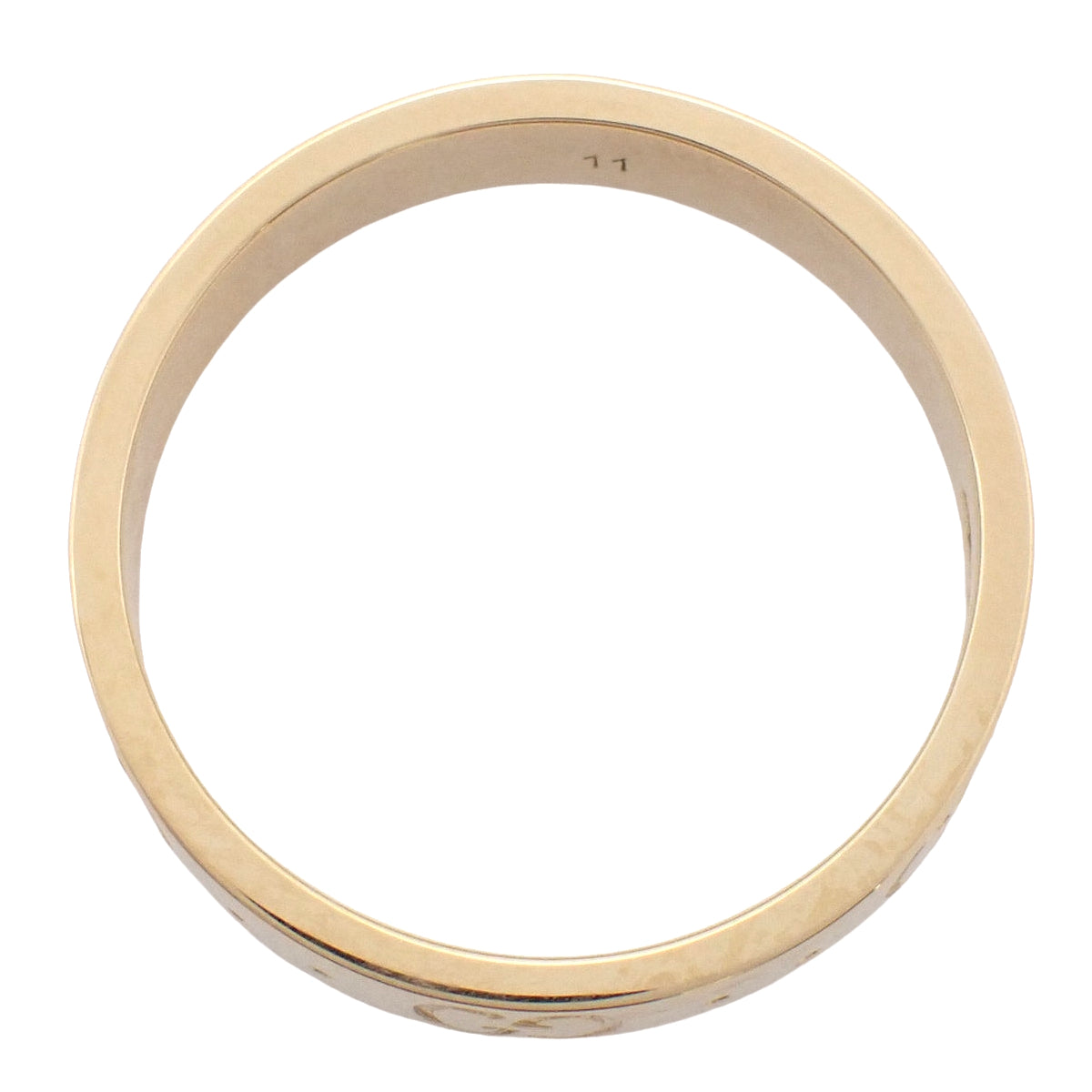 アイコンリング イエローゴールド K18YG 11 3.7g