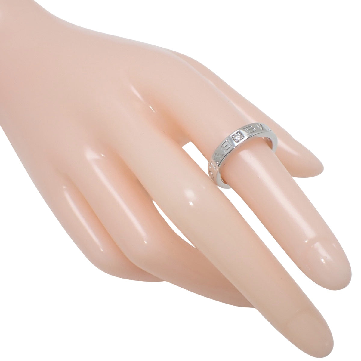 Bvlgari Bvlgari Diamond Ring in White Gold K18WG 6.3g