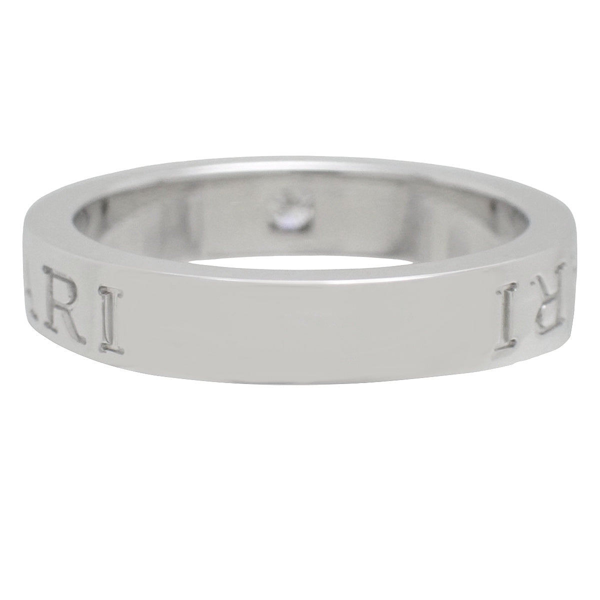 ブルガリブルガリ リング ダイヤモンド ホワイトゴールド K18WG 6.3g