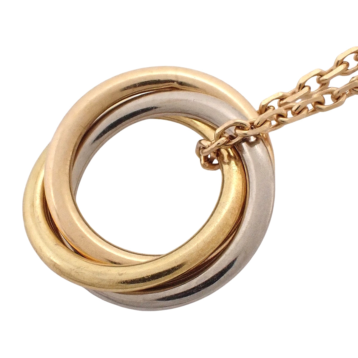 トリニティ ブレスレット K18WG K18PG K18YG 2.3g