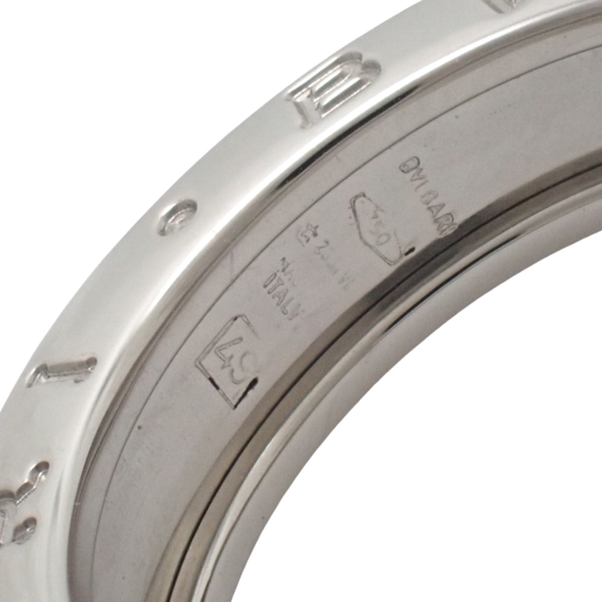 ビー・ゼロワン リング ホワイトゴールド K18WG 9(49)号 6.0g