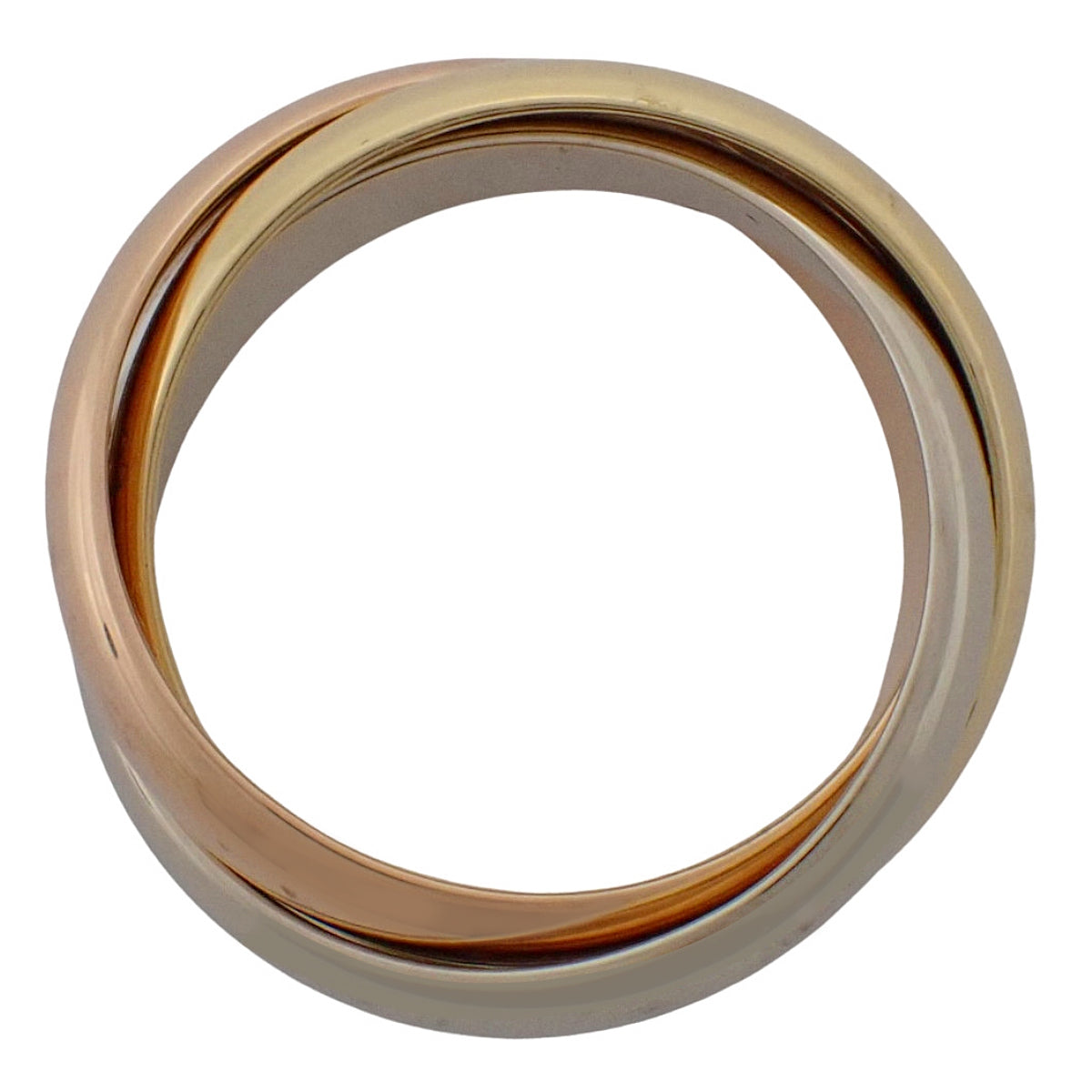 Trinity ring K18YG/PG/WG 53