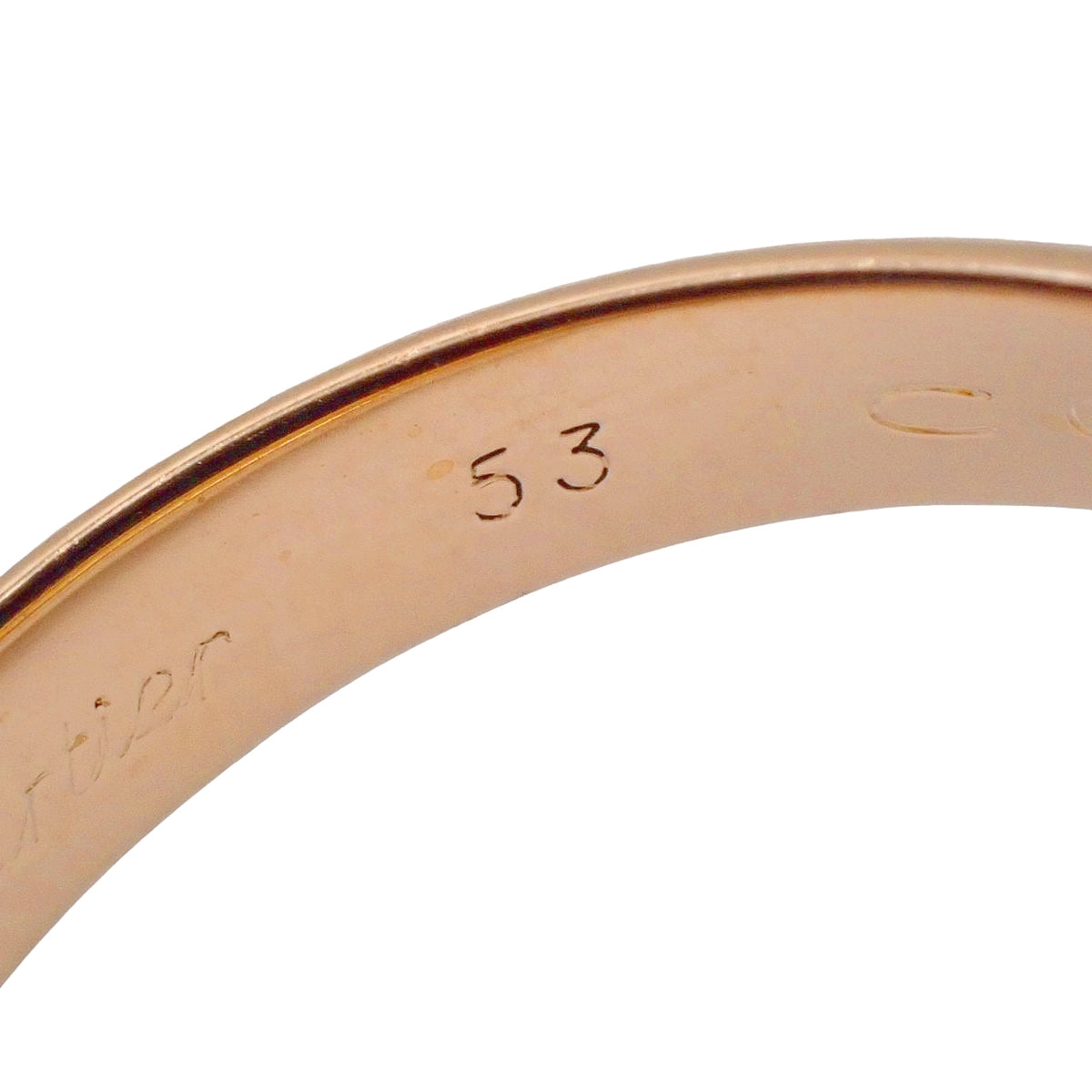 Trinity ring K18YG/PG/WG 53