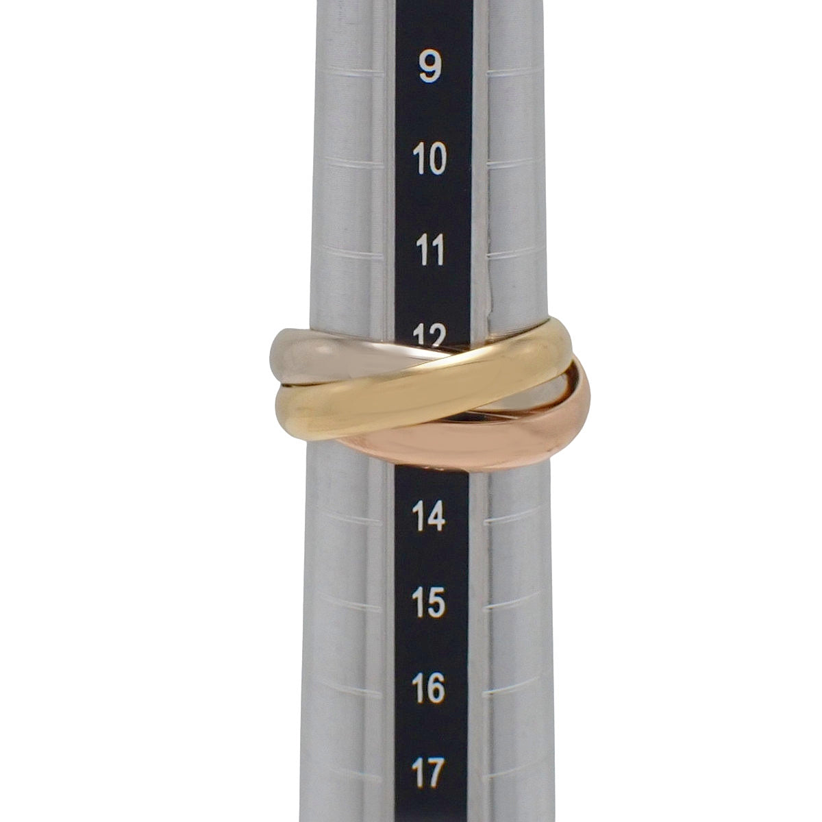 Trinity ring K18YG/PG/WG 53