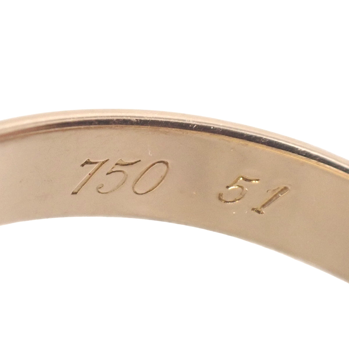 les must de Cartier トリニティ リング K18YG PG WG 51 7.0g