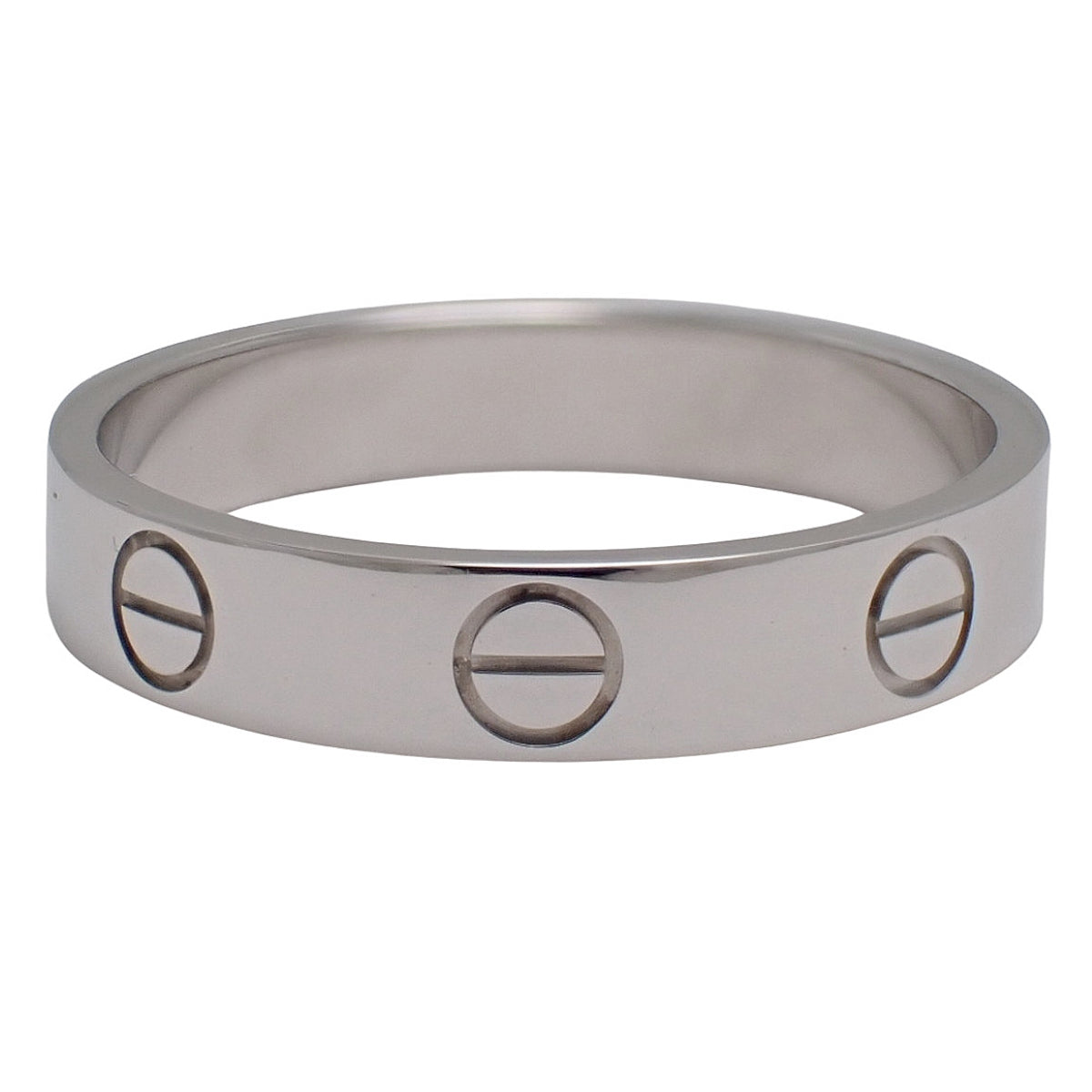 LOVE Ring, small model, white gold, 18K, size 52, 3.3g