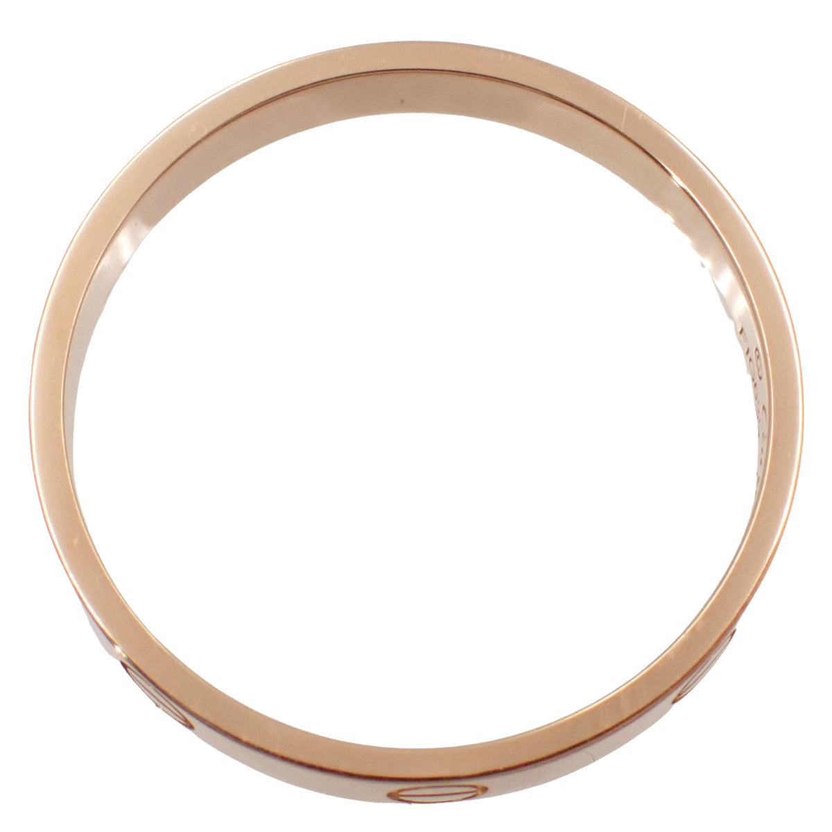 LOVE ring, small model, pink gold, K18PG, size 22 (US 10), 4.0g