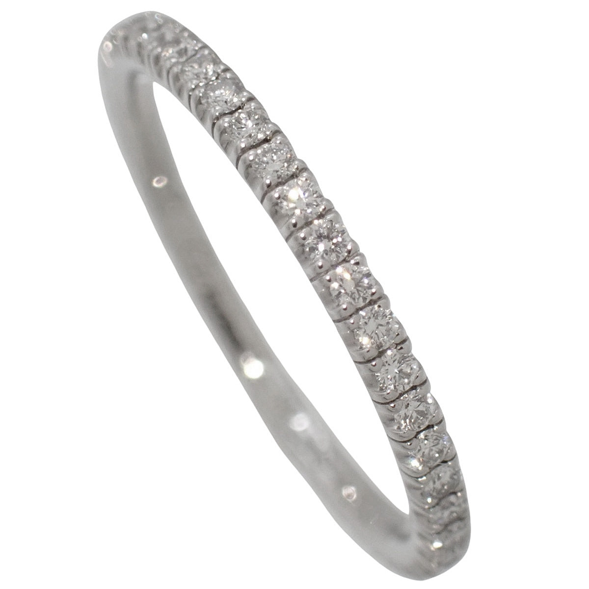 Etincel de Cartier wedding ring with diamonds in white gold, 18K white gold, 1.1g