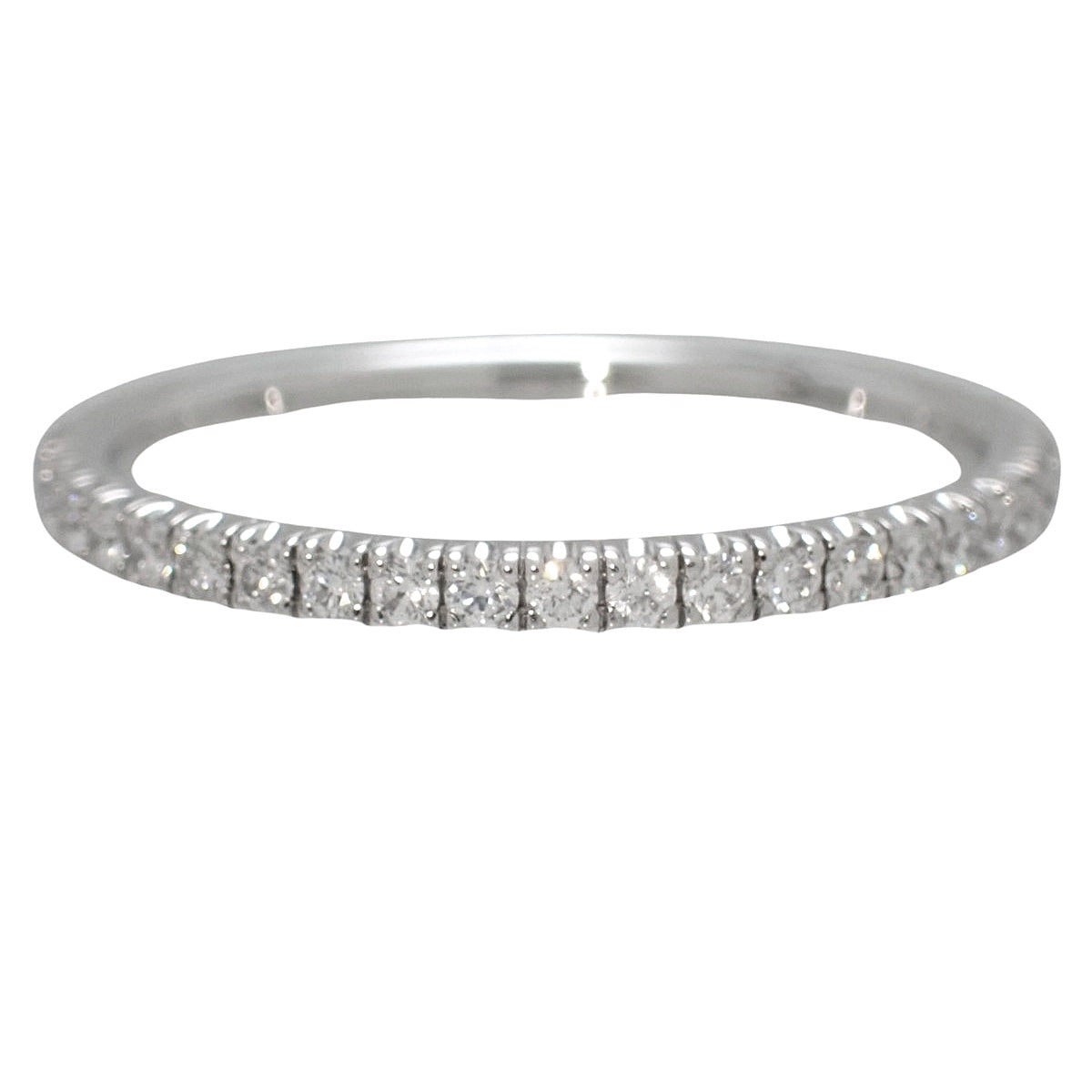 Etincel de Cartier wedding ring with diamonds in white gold, 18K white gold, 1.1g