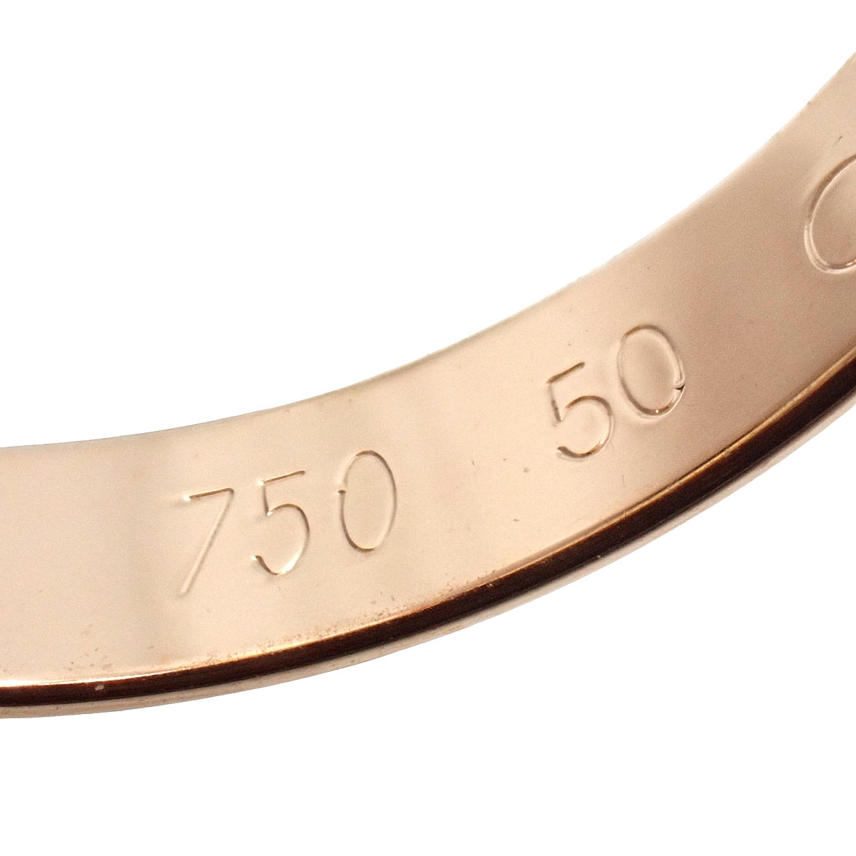 les must de Cartier Trinity 戒指 黄K金 K18YG 白K金 K18WG 玫瑰金 K18PG 50号 7.1g
