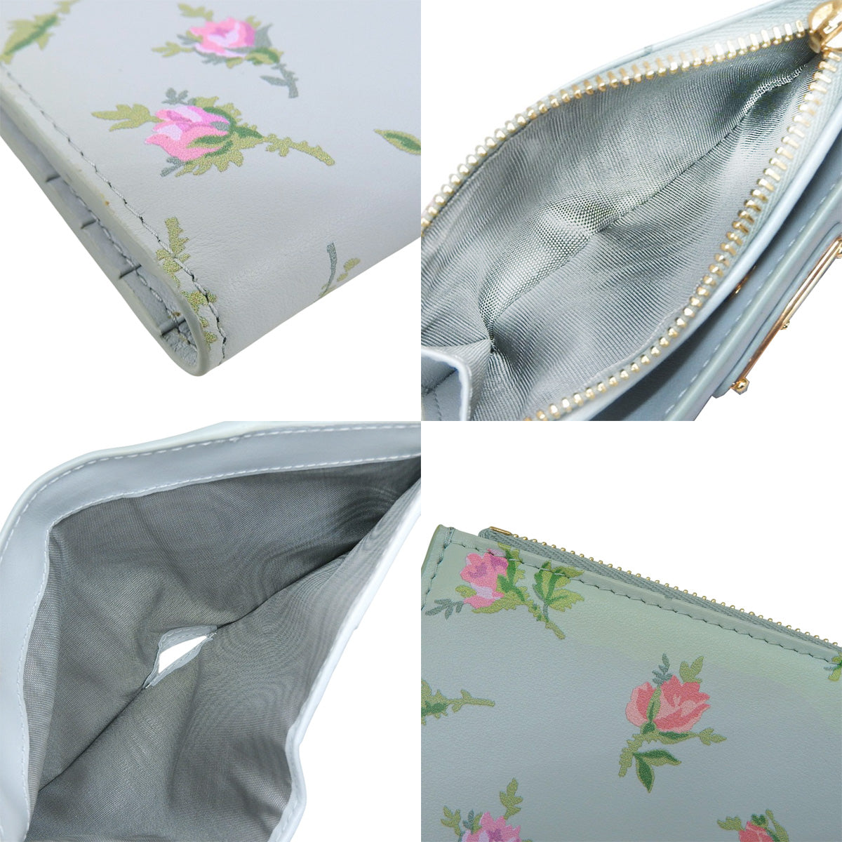 トライアングル フラワー ウォレット レザー DAINO BOX MORO 1ML050