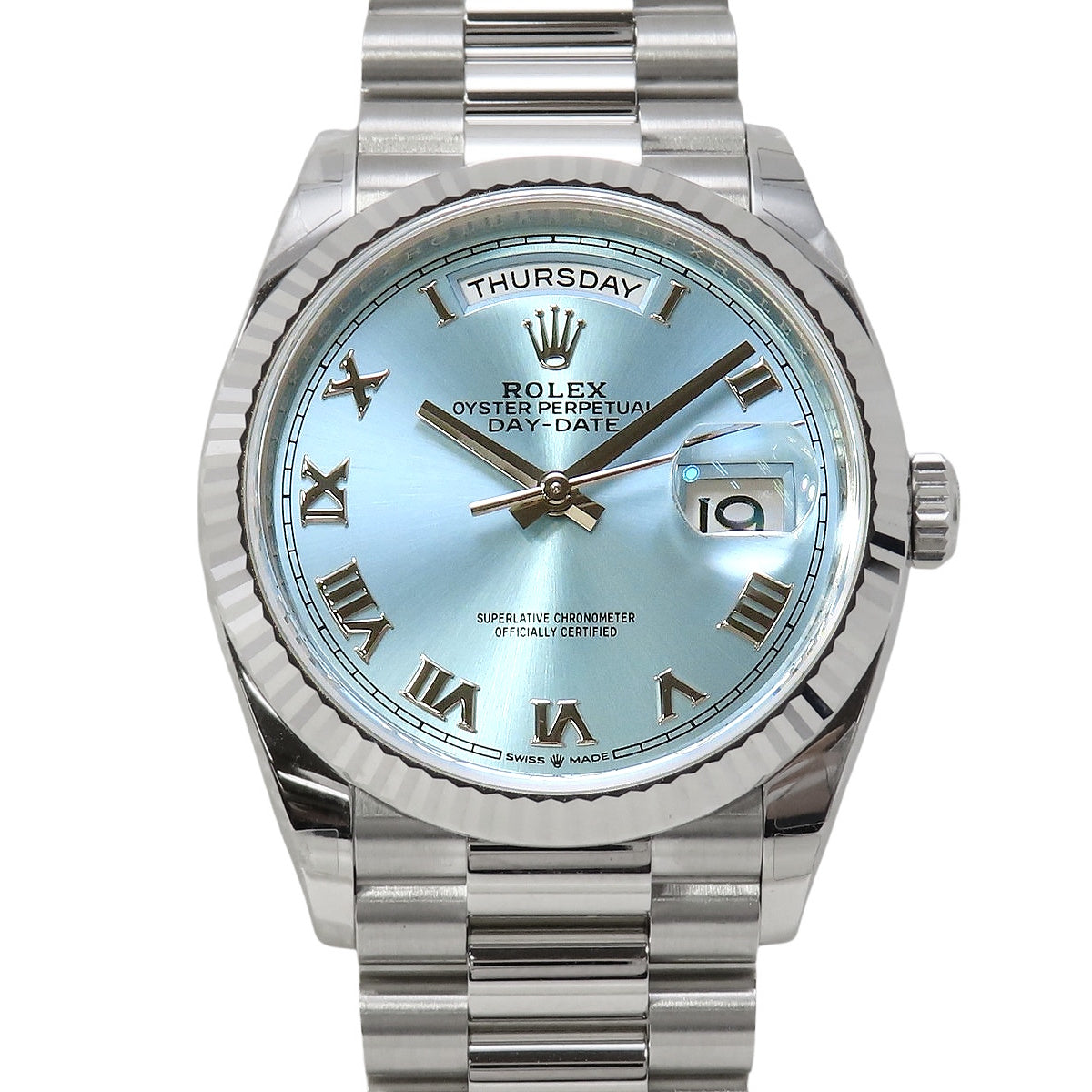 日期星期显示 36 128236 点随机数冰蓝色自动男士腕表