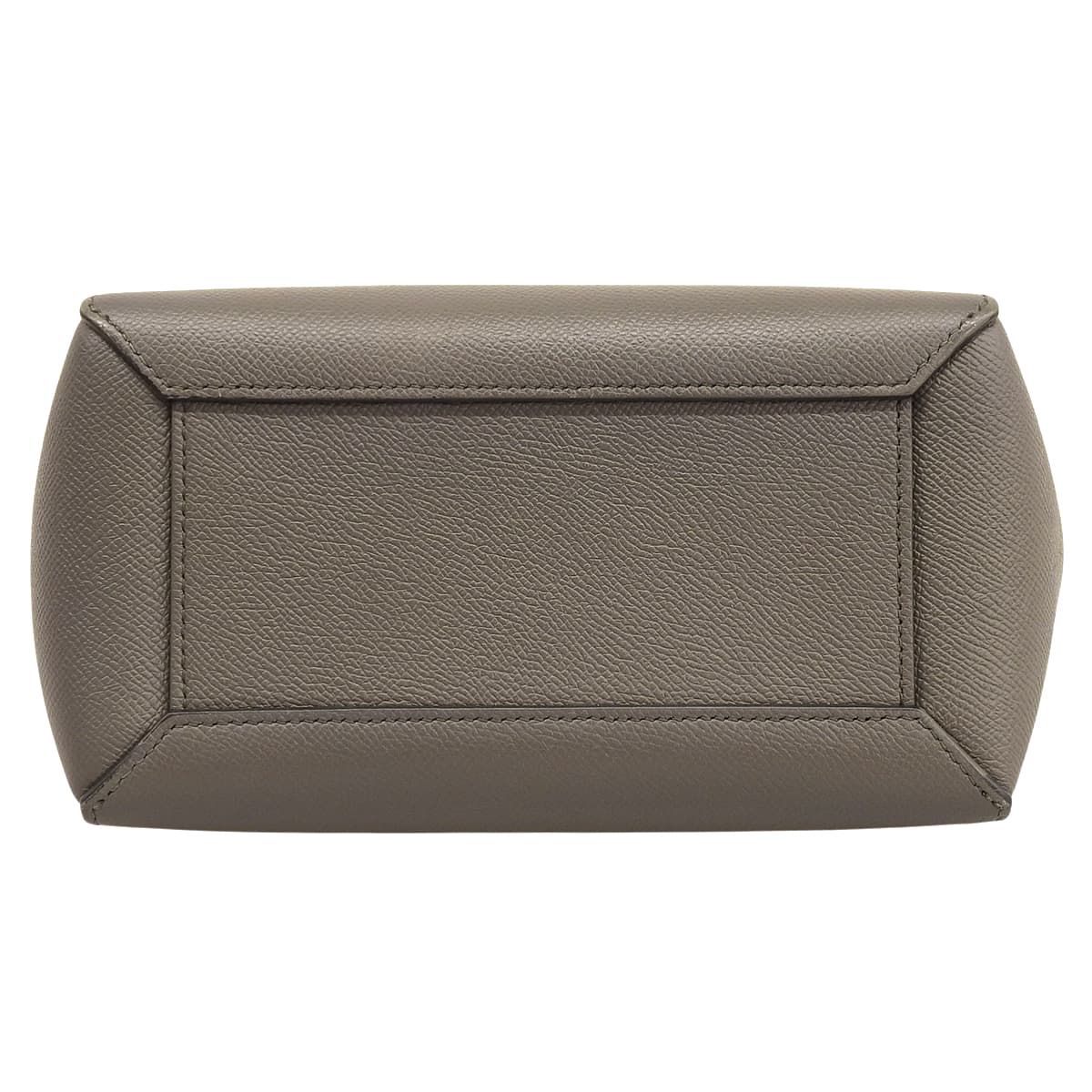 ベルトバッグ ナノ グレインカーフレザー グレー