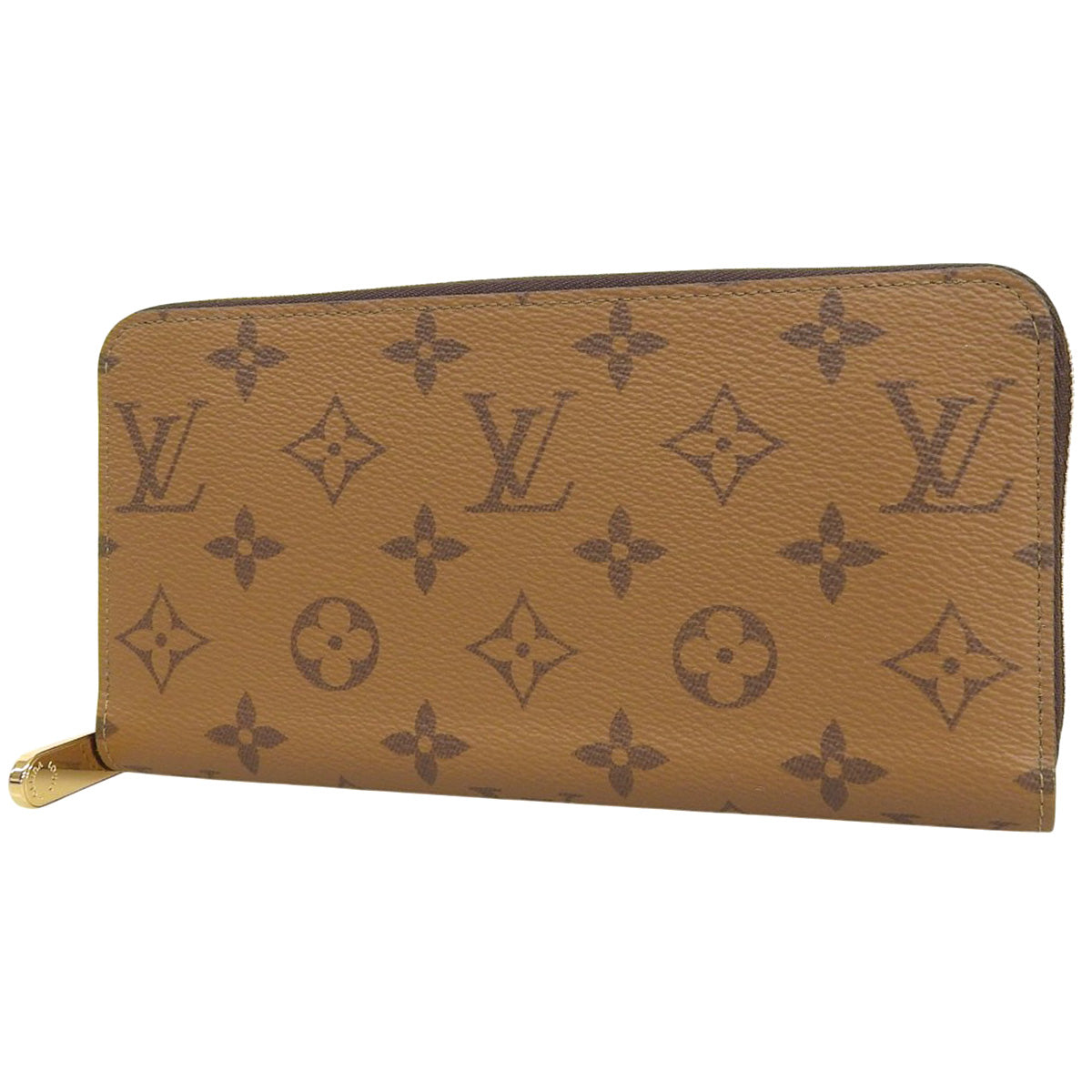 Monogram Reverse Zippy Wallet 棕色 M82444