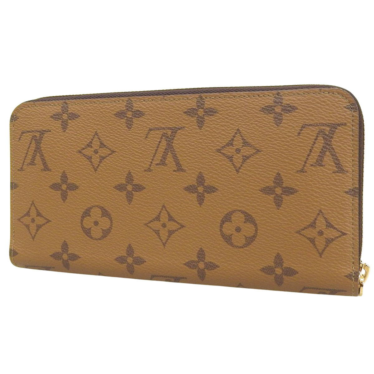 Monogram Reverse Zippy Wallet 棕色 M82444