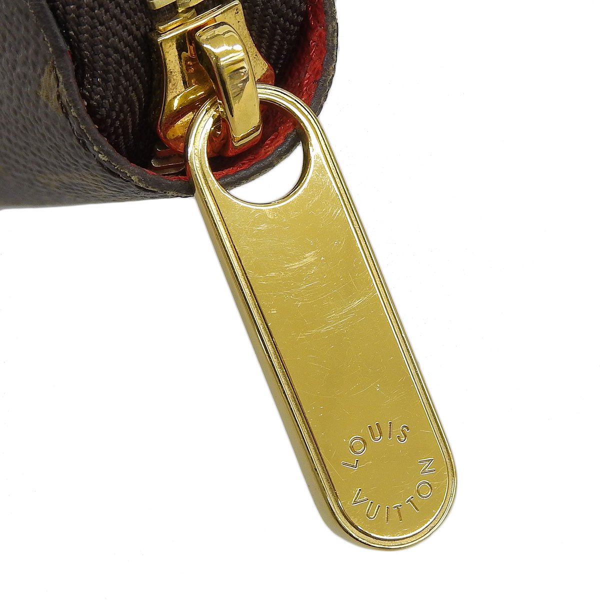 Monogram Zippy Wallet, Monogram Canvas, Coquelicot M41896