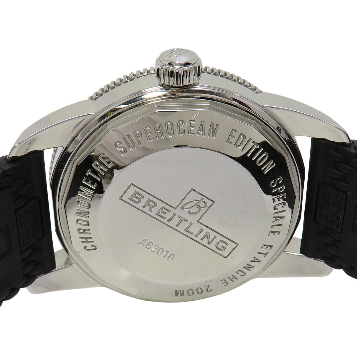 Superocean Heritage 42 AB2010 SS/Rubber Black Automatic Men's