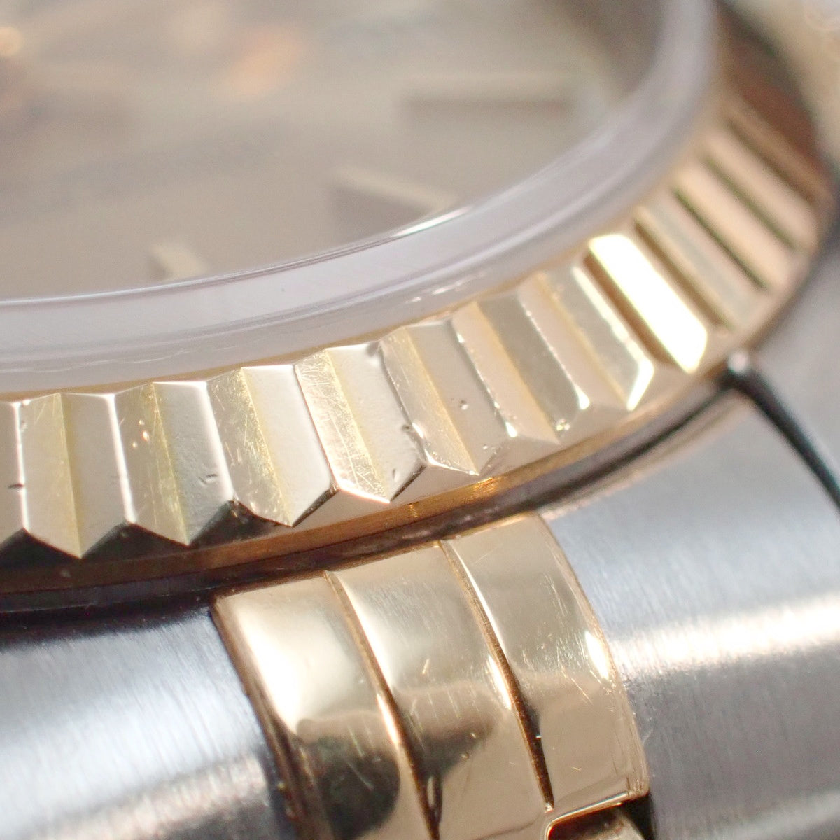 Datejust 69173 YG/SS T-serial Champagne Dial Automatic Ladies