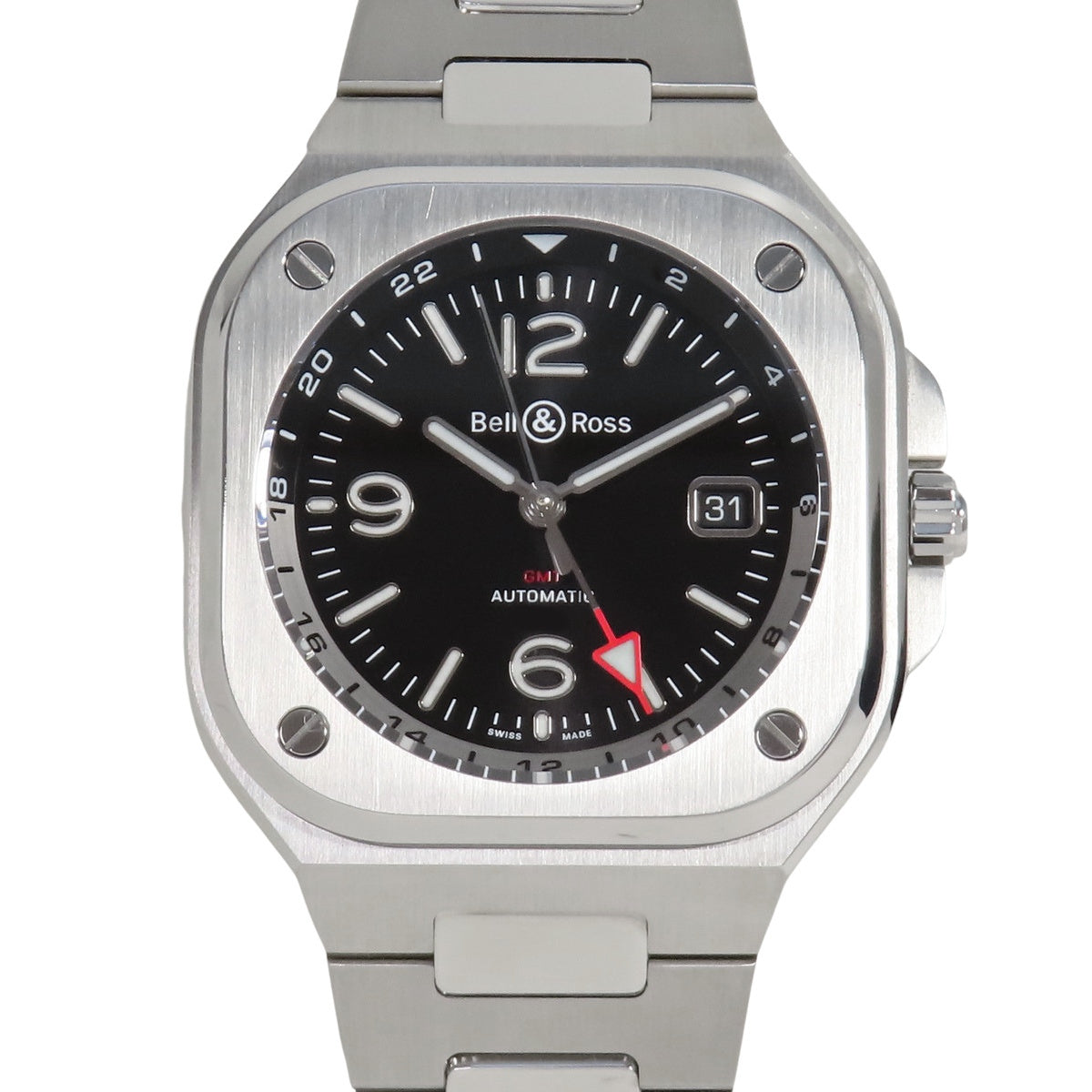 BR-05 GMT BR05G-BL-ST/SST SS 自動巻き メンズ