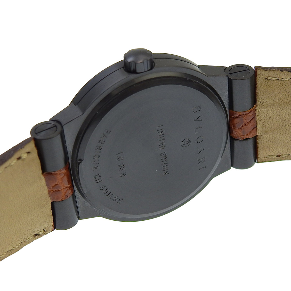 Diagono Sport Hong Kong Handover Commemorative Limited Edition LC35S SS/Leather White Automatic Men's
