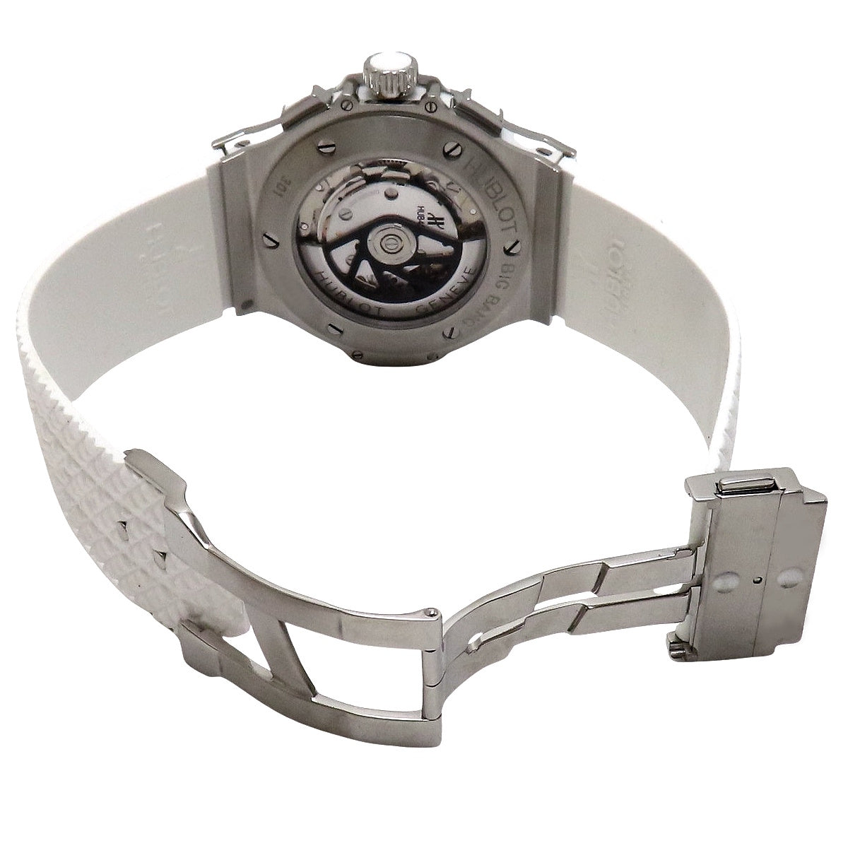 ビッグバン サンモリッツ 301.SE.230.RW SS/CE/ラバー ホワイト 自動巻き メンズ