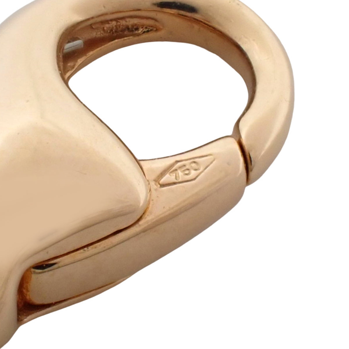 B.zero1 玫瑰金、18K金和陶瓷材质的岩石项链,CE认证,24.1克