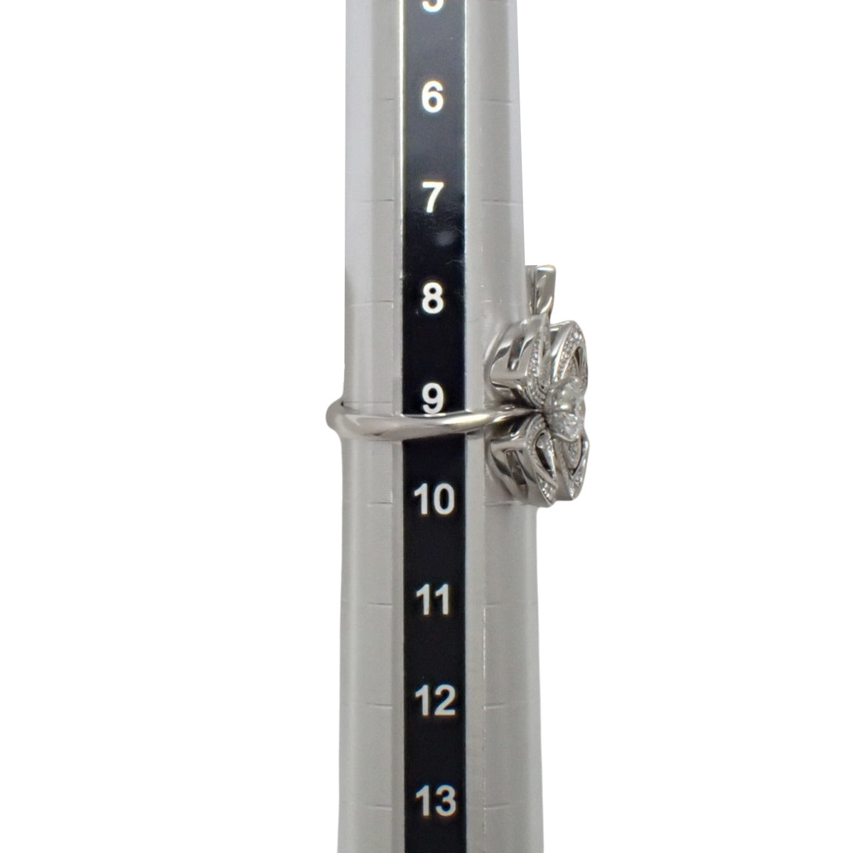 Fiorever Diamond Ring in White Gold, 18K White Gold, 7.4g