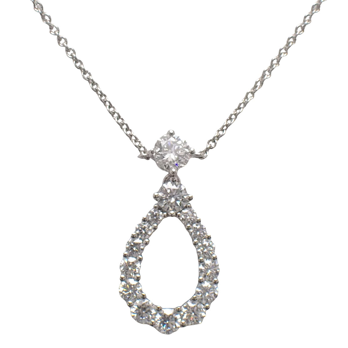 ループ・ペンダント エクストララージ ダイヤモンド プラチナ Pt950 5.5g