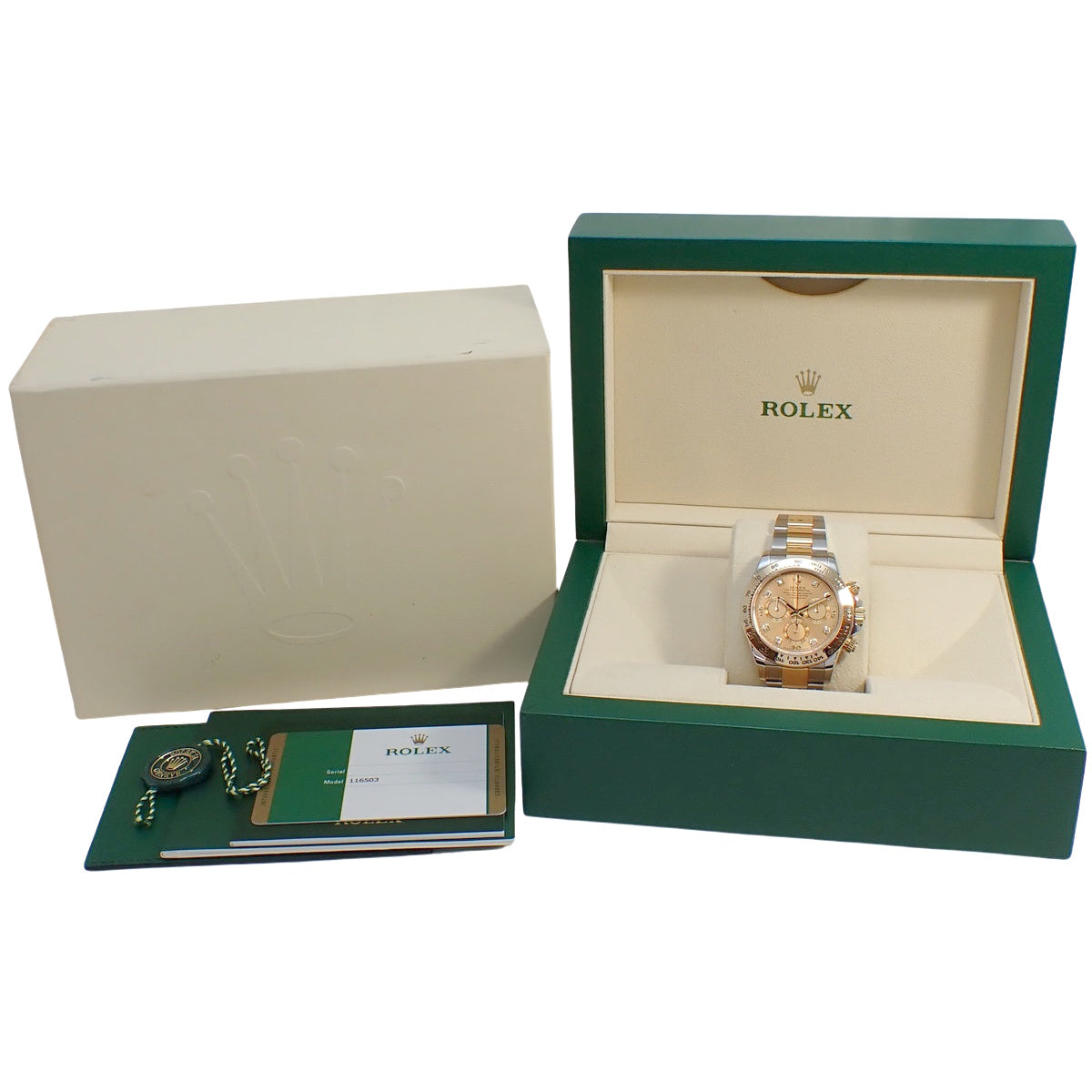 デイトナ 116503G YG/SS ランダム番 シャンパン8PD 自動巻き メンズ