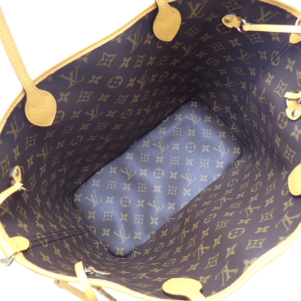 モノグラム ネヴァーフル・インサイドアウトMM ジョーヌ サフラン M11947