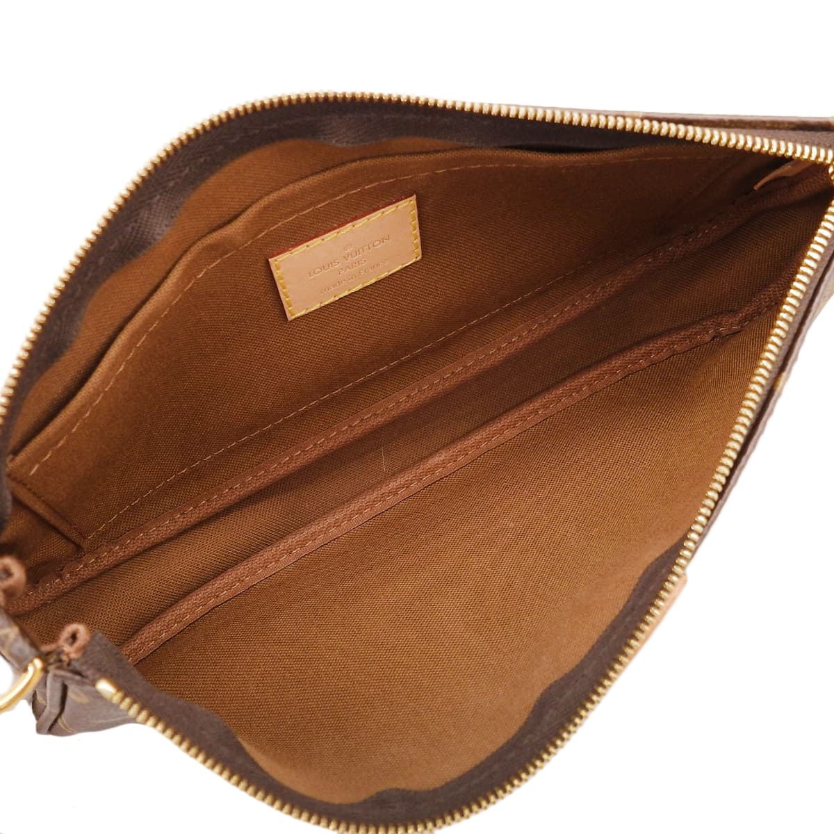 モノグラム ミュルティ・ポシェット・アクセソワール カーキ M44813