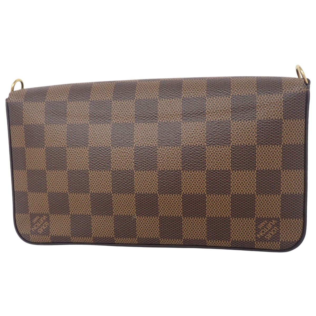 ダミエ・エベヌ ポシェット・フェリシー セリーズレッド N40492