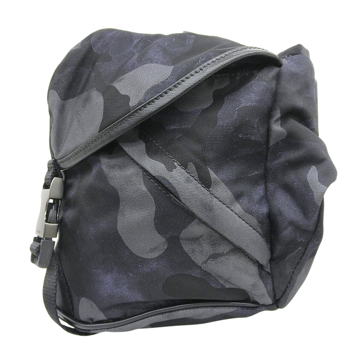 Camouflage Messenger Bag Nylon Navy Khaki Black 2VH991