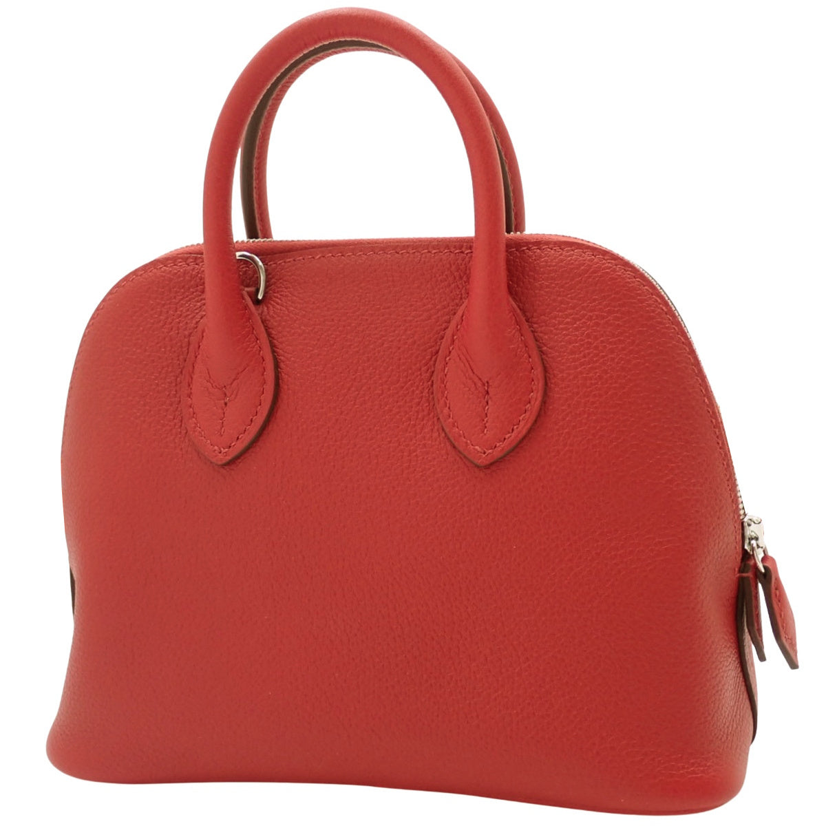 Bolide 1923 Mini Verso K 印章,Evercolor Rouge Kazac Rose Azalee,银色五金件